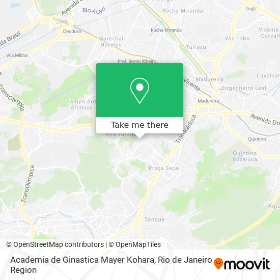 Academia de Ginastica Mayer Kohara map