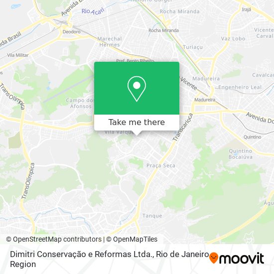 Dimitri Conservação e Reformas Ltda. map