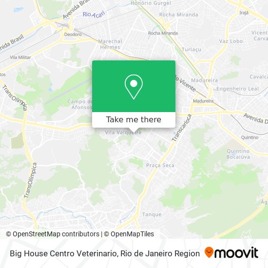 Big House Centro Veterinario map
