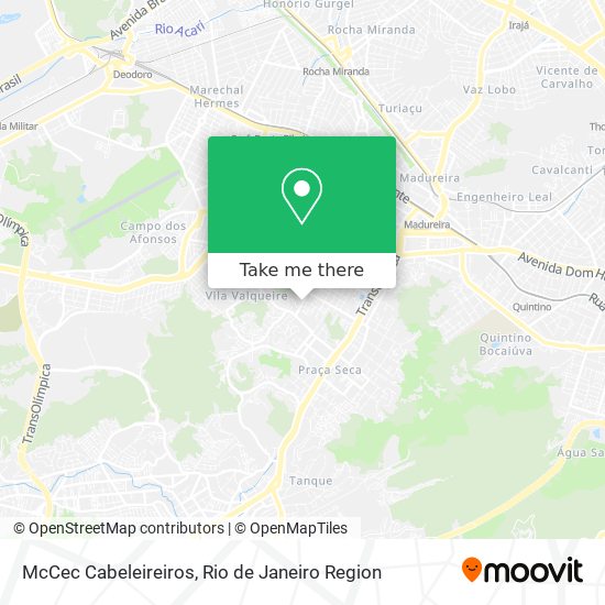 McCec Cabeleireiros map