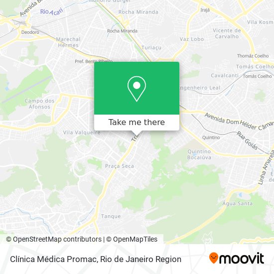 Clínica Médica Promac map
