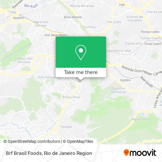 Brf Brasil Foods map