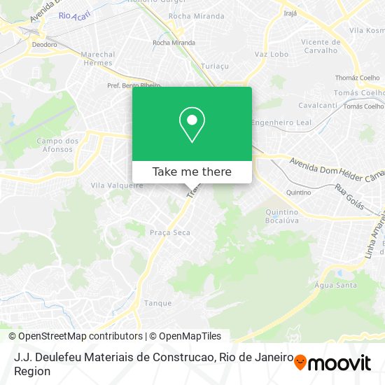 J.J. Deulefeu Materiais de Construcao map