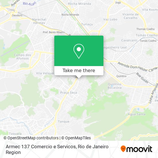 Armec 137 Comercio e Servicos map