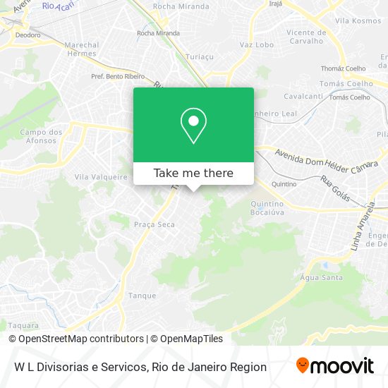 W L Divisorias e Servicos map