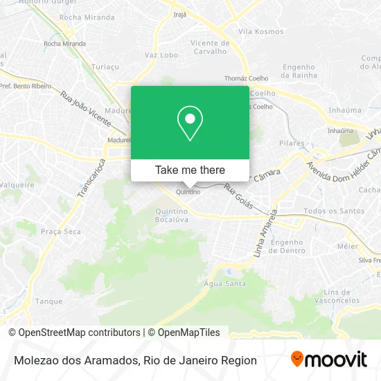 Molezao dos Aramados map