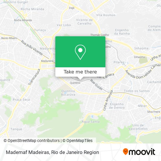 Mapa Mademaf Madeiras