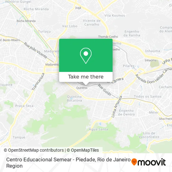 Centro Educacional Semear - Piedade map