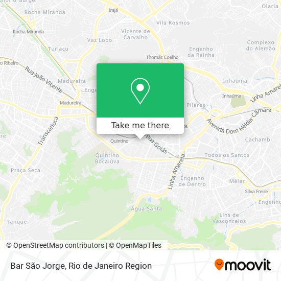 Mapa Bar São Jorge