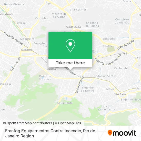 Franfog Equipamentos Contra Incendio map