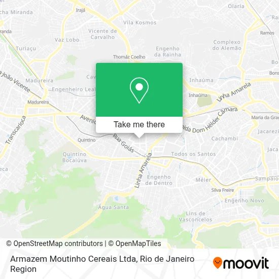 Armazem Moutinho Cereais Ltda map