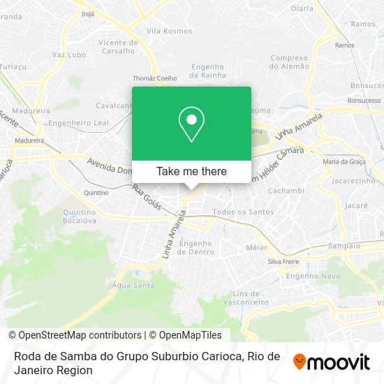 Roda de Samba do Grupo Suburbio Carioca map