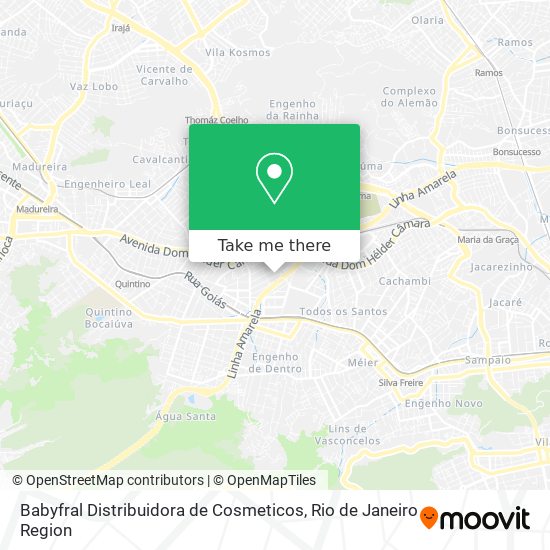 Babyfral Distribuidora de Cosmeticos map