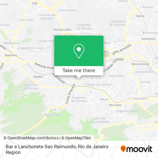 Mapa Bar e Lanchonete Sao Raimundo