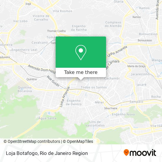 Loja Botafogo map