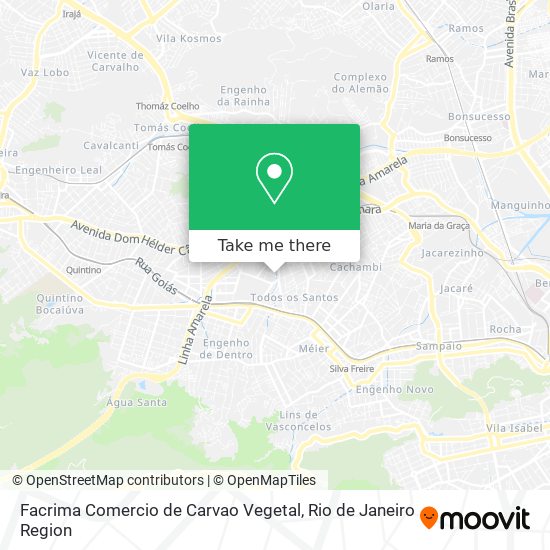 Facrima Comercio de Carvao Vegetal map