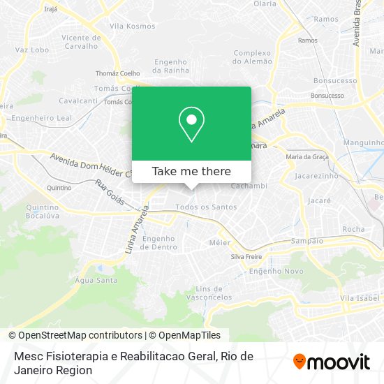 Mesc Fisioterapia e Reabilitacao Geral map