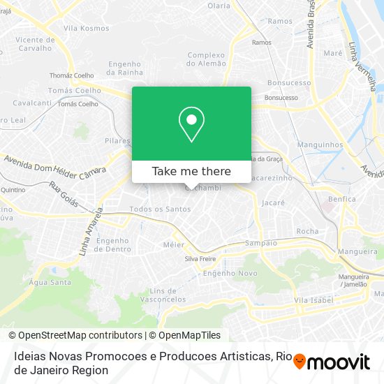 Ideias Novas Promocoes e Producoes Artisticas map