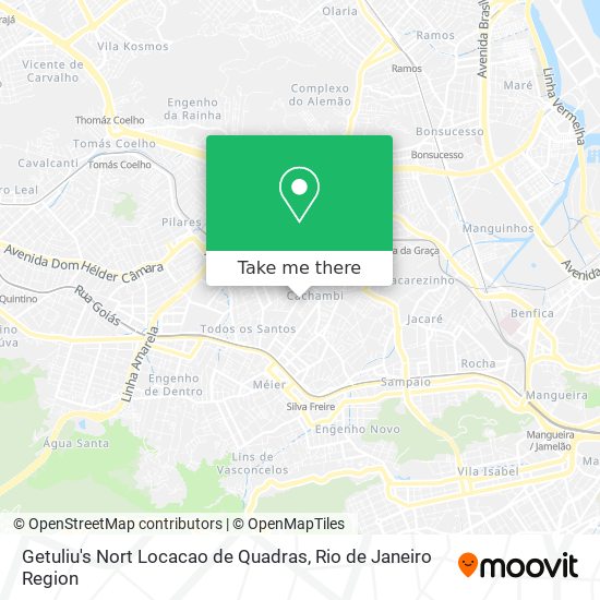 Getuliu's Nort Locacao de Quadras map