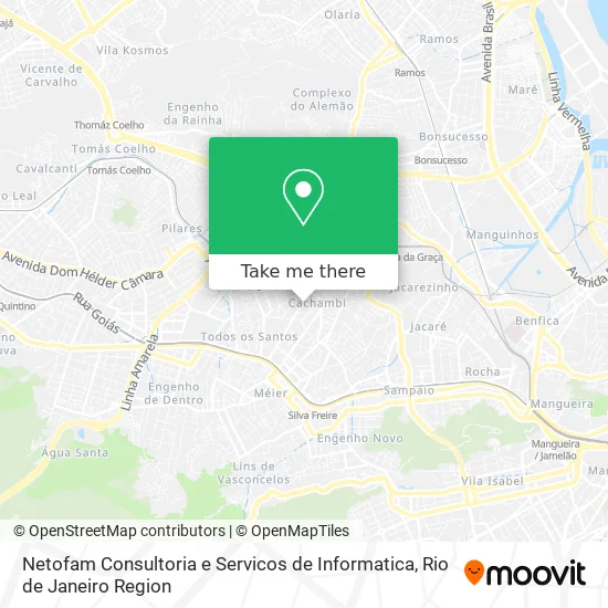 Netofam Consultoria e Servicos de Informatica map