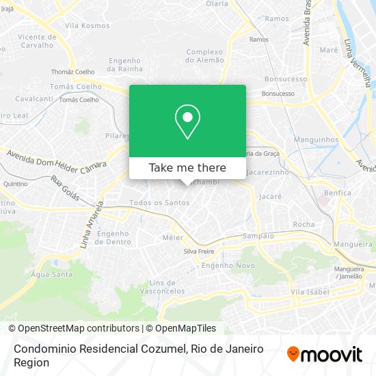 Condominio Residencial Cozumel map