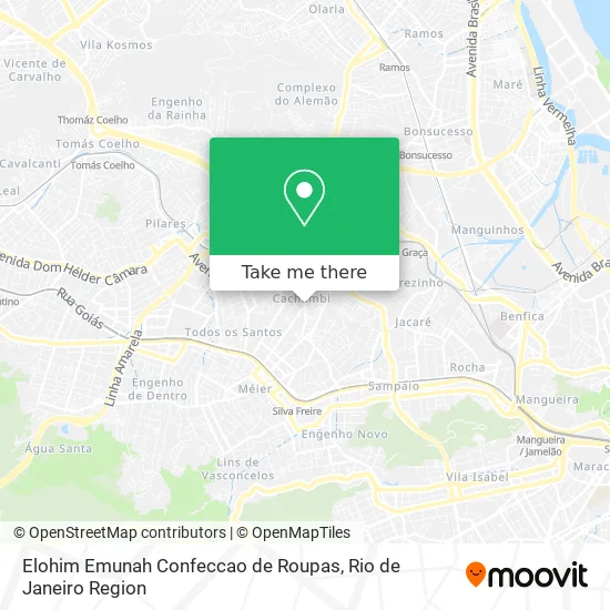 Elohim Emunah Confeccao de Roupas map