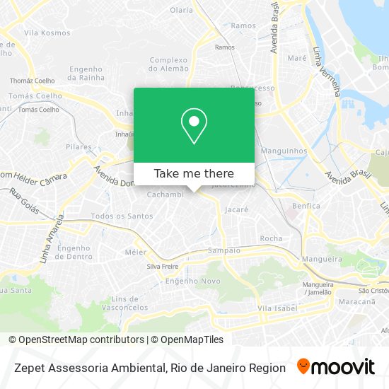 Zepet Assessoria Ambiental map