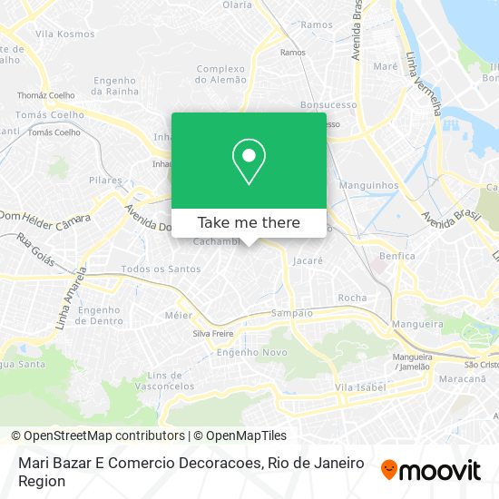 Mari Bazar E Comercio Decoracoes map
