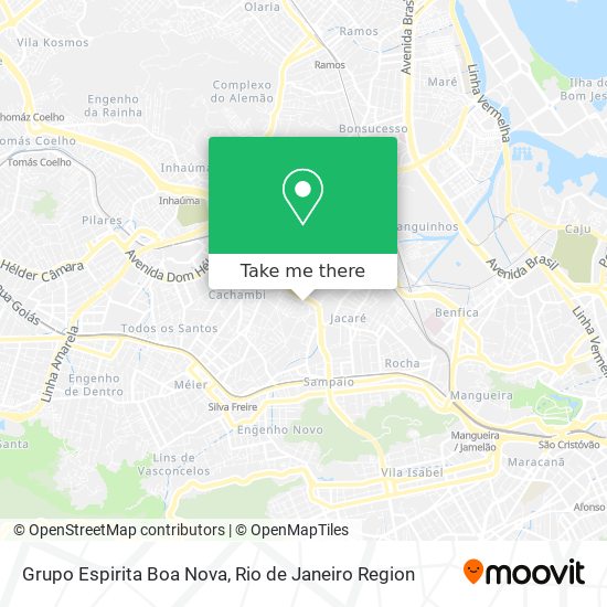 Grupo Espirita Boa Nova map
