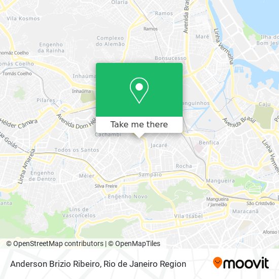 Anderson Brizio Ribeiro map