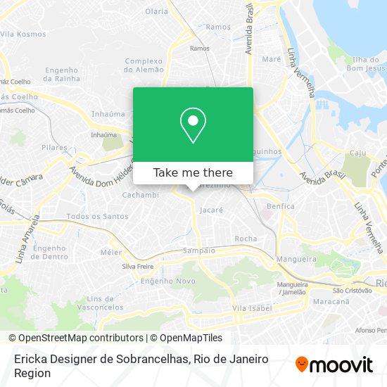 Ericka Designer de Sobrancelhas map