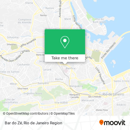 Mapa Bar do Zé