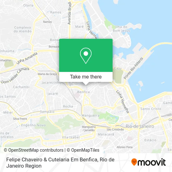 Felipe Chaveiro & Cutelaria Em Benfica map