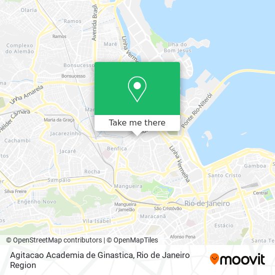 Agitacao Academia de Ginastica map