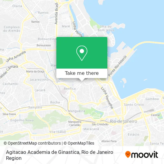 Agitacao Academia de Ginastica map