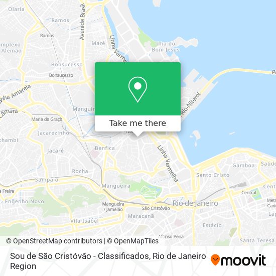 Sou de São Cristóvão - Classificados map