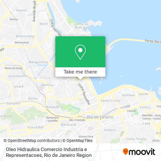 Oleo Hidraulica Comercio Industria e Representacoes map