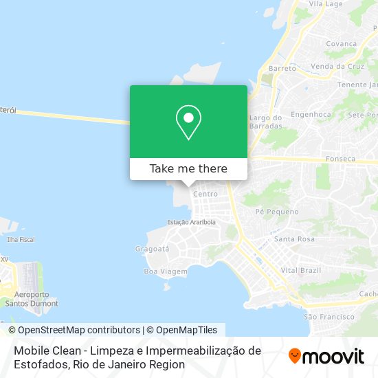 Mobile Clean - Limpeza e Impermeabilização de Estofados map