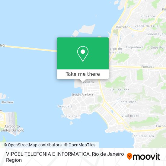 VIPCEL TELEFONIA E INFORMATICA map