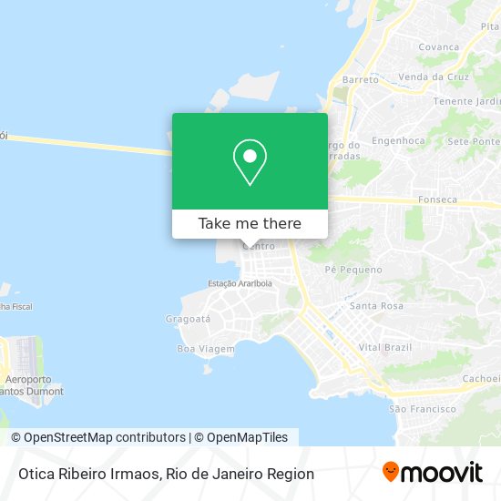 Otica Ribeiro Irmaos map
