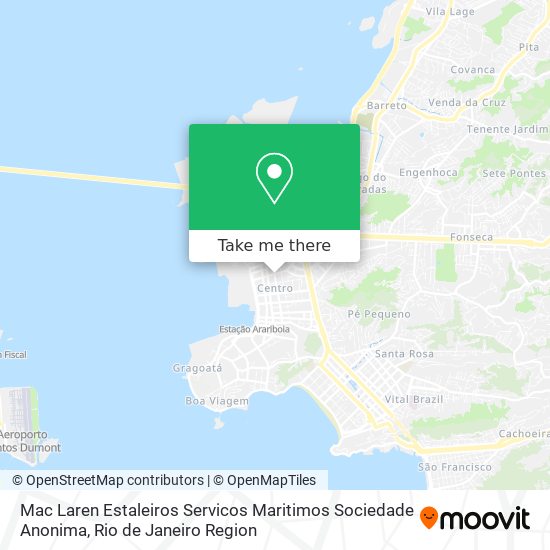 Mac Laren Estaleiros Servicos Maritimos Sociedade Anonima map