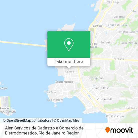 Alen Servicos de Cadastro e Comercio de Eletrodomestico map