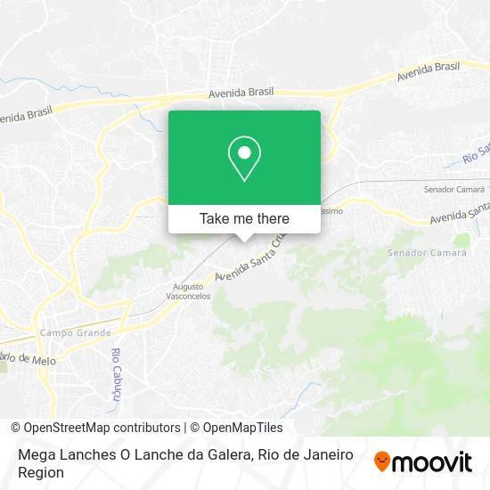 Mega Lanches O Lanche da Galera map
