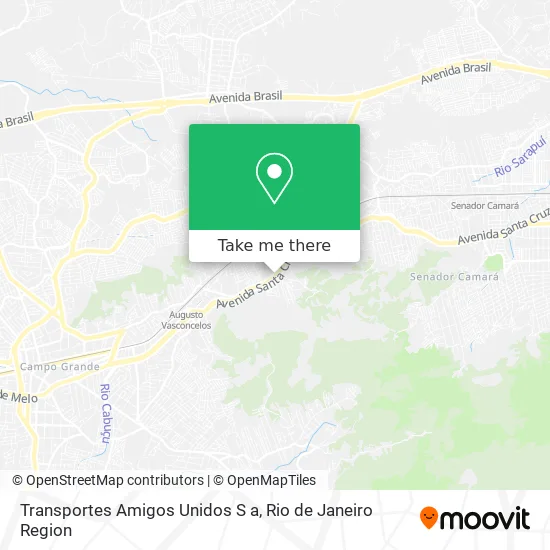 Transportes Amigos Unidos S a map