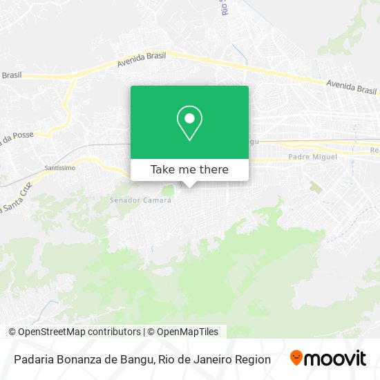 Padaria Bonanza de Bangu map