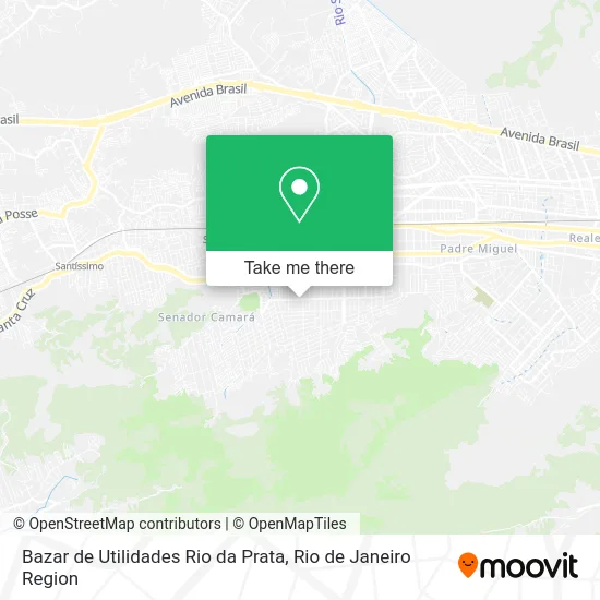 Bazar de Utilidades Rio da Prata map