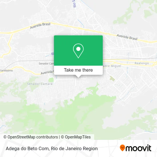 Adega do Beto Com map