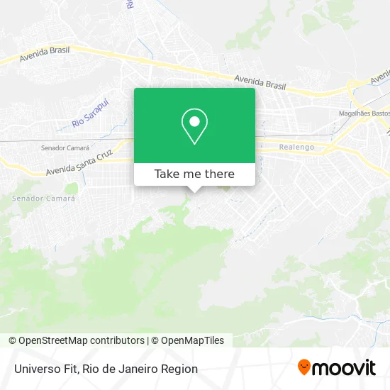 Universo Fit map