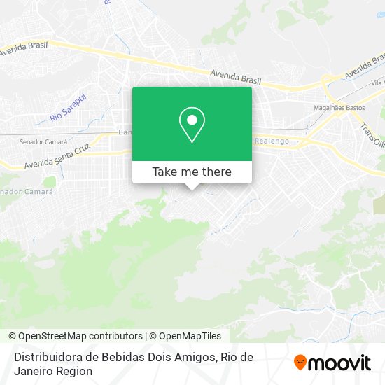 Distribuidora de Bebidas Dois Amigos map