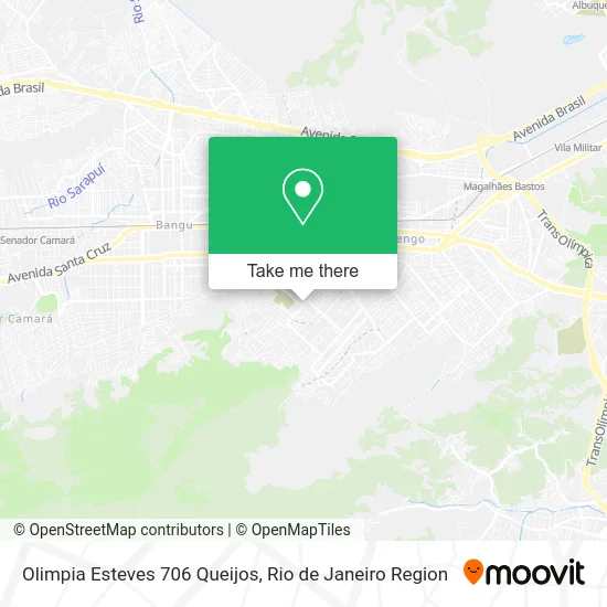 Olimpia Esteves 706 Queijos map